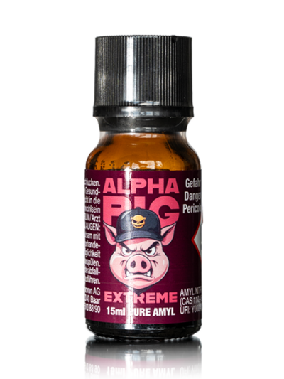 Alpha Pig Extreme 15ml – 90% Pure Amyl Poppers