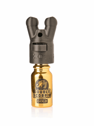 Poppers Booster Cap XTRM Double XS Black LEAK PROOF for Double Scorpio 15ml