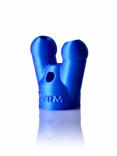 Poppers Booster Cap XTRM SNFFR Double Small Crystal Blue