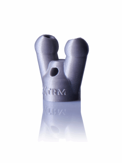 Poppers Booster Cap XTRM SNFFR Double Small Silver